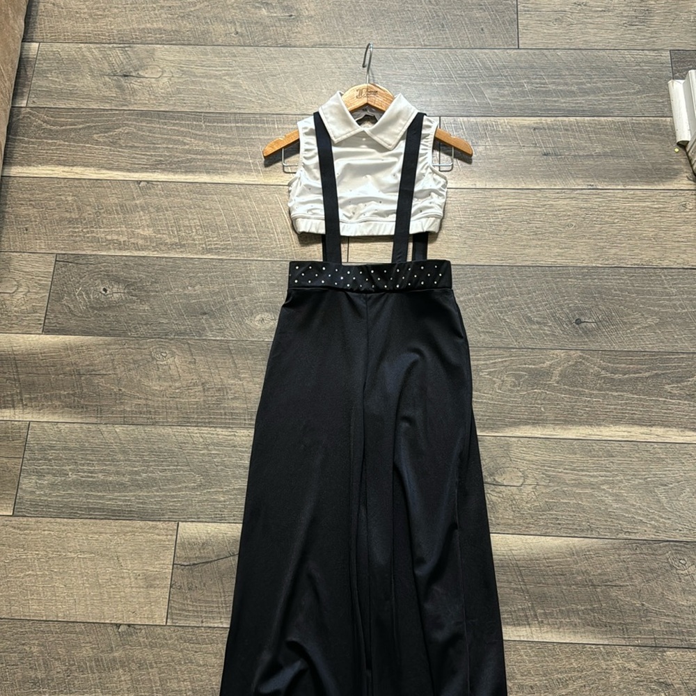 Black and white tuxedo costume medium child